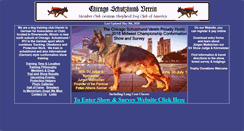 Desktop Screenshot of chicagoschutzhund.com